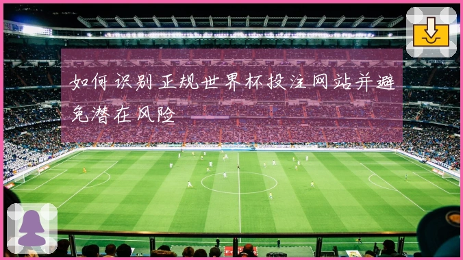 如何识别正规世界杯投注网站并避免潜在风险