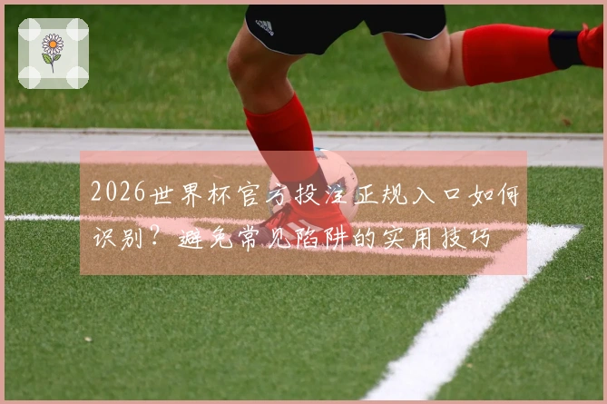 2026世界杯官方投注正规入口如何识别？避免常见陷阱的实用技巧