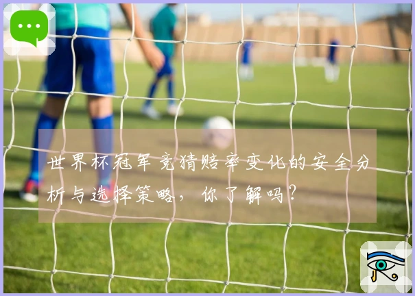 世界杯冠军竞猜赔率变化的安全分析与选择策略，你了解吗？