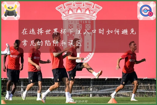 在选择世界杯下注入口时如何避免常见的陷阱和误区